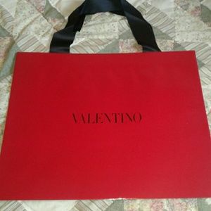 Valentino Gloss Bags Red